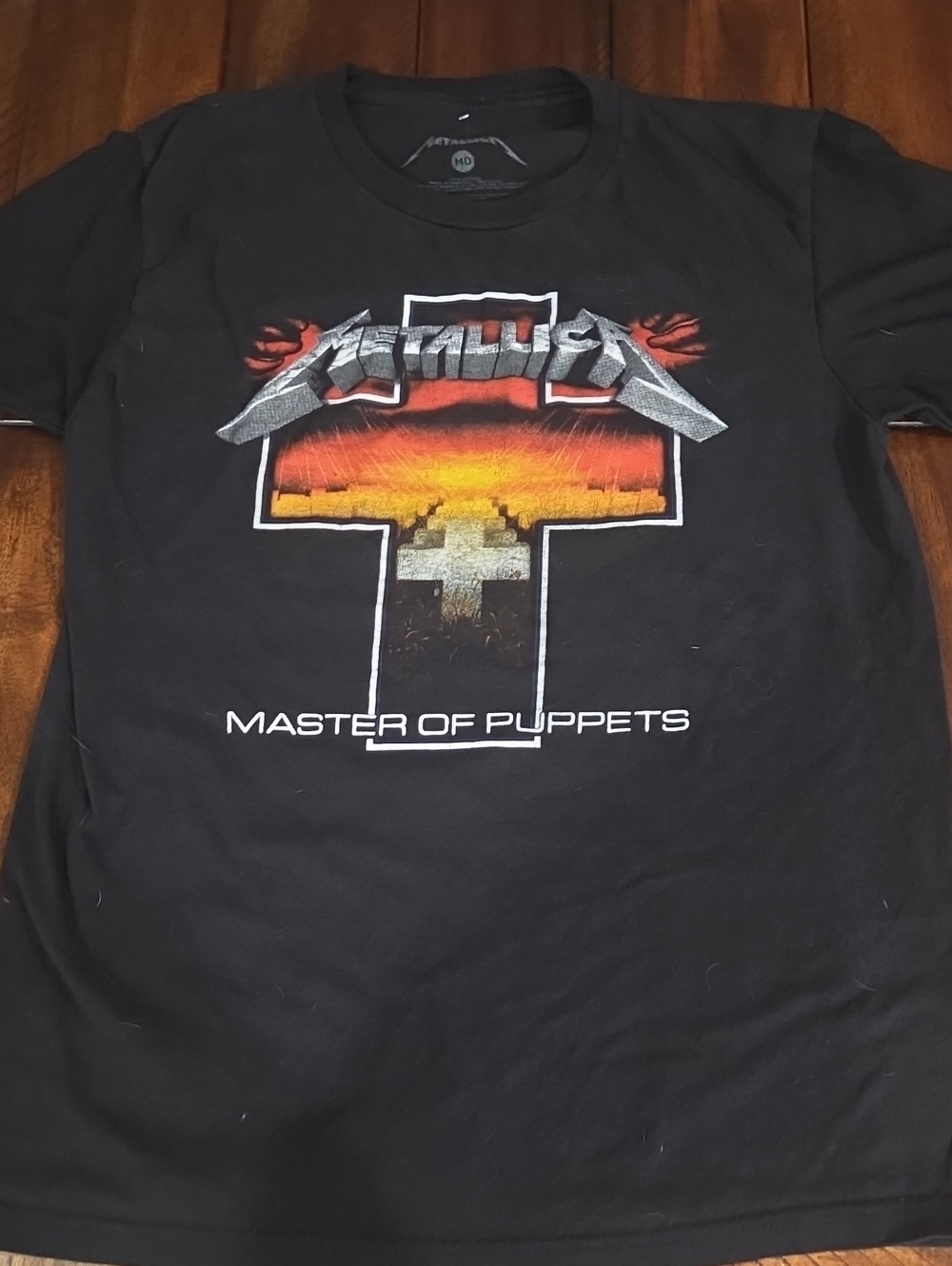 Master of Puppets Graphic T-Shirt - Black
